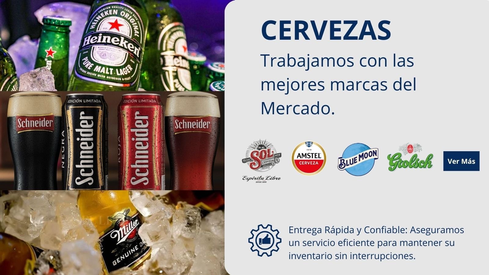 CERVEZAS Trabajamos con las mejores marcas del Mercado. (4)